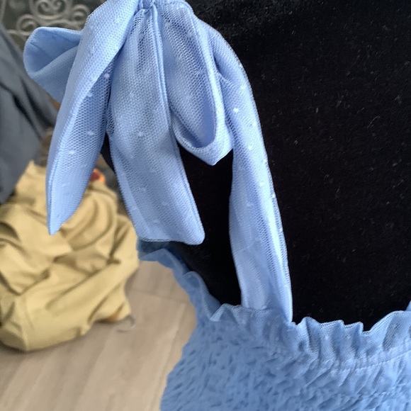 Anthropologie NWT blue top size large - Picture 5 of 5